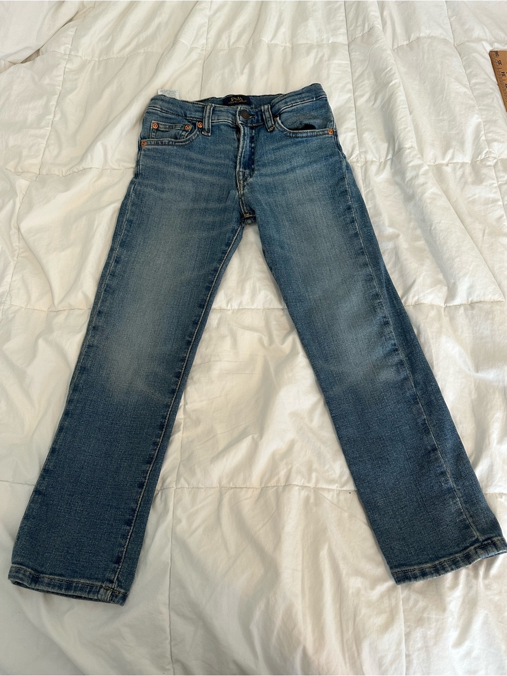 Ralph Lauren Medium Wash Straight-Leg Boys Size 6 Jeans